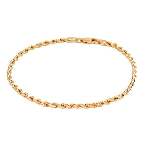 Lykka Basics kultainen cordell ranneketju 2,1 mm