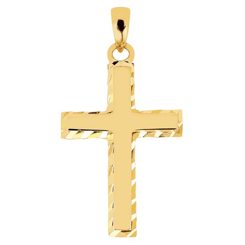 Lykka Crosses ristiriipus kulta / rippiristi 21 x 13 mm