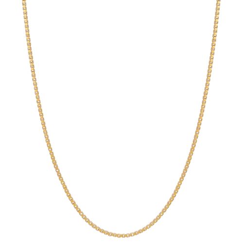 Lykka Basics kullattu hopeavenetsiaketju 1.1 mm